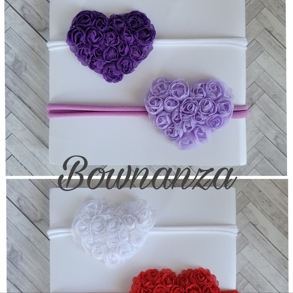 Heart headbands